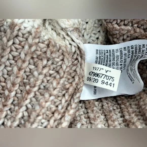 American Eagle AE Oversized Striped Sweater Size XL XXL 1X 2X - Picture 9 of 12